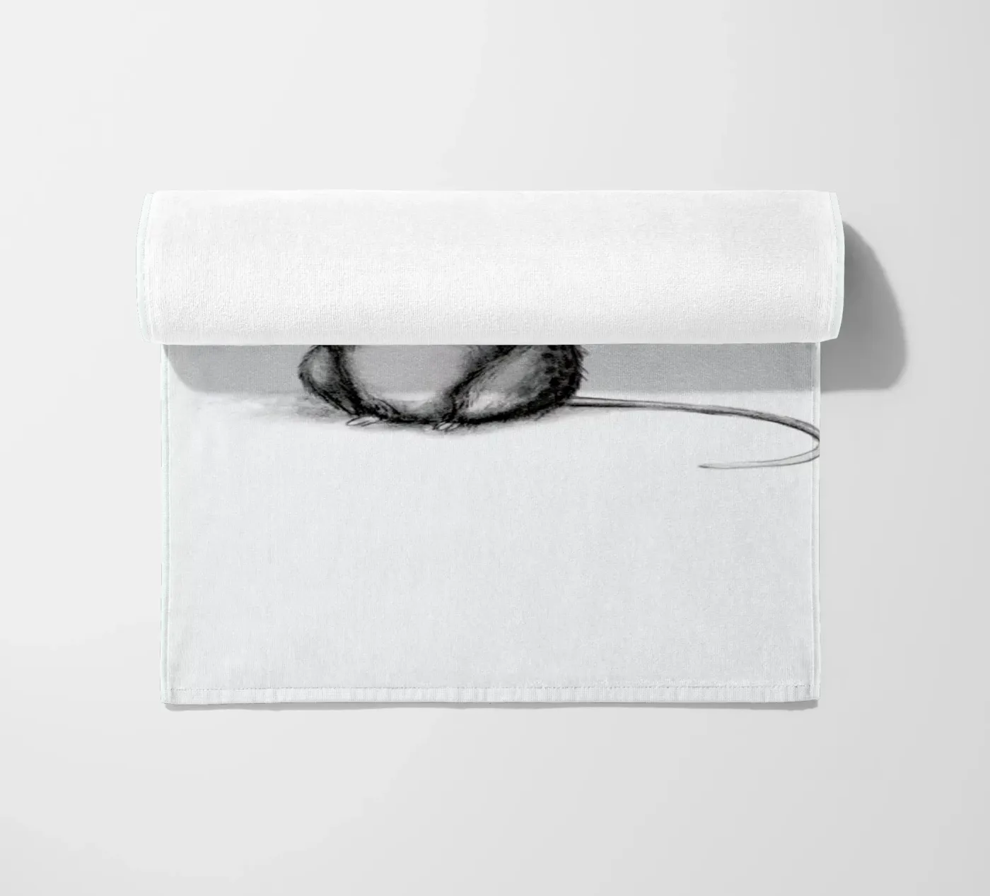Mouse strandhanddoek van Tvinkla