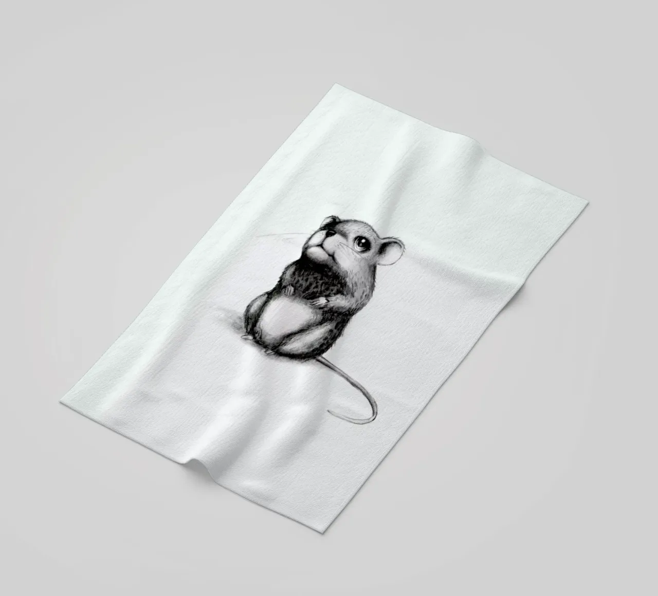 Mouse Strandtuch von Tvinkla