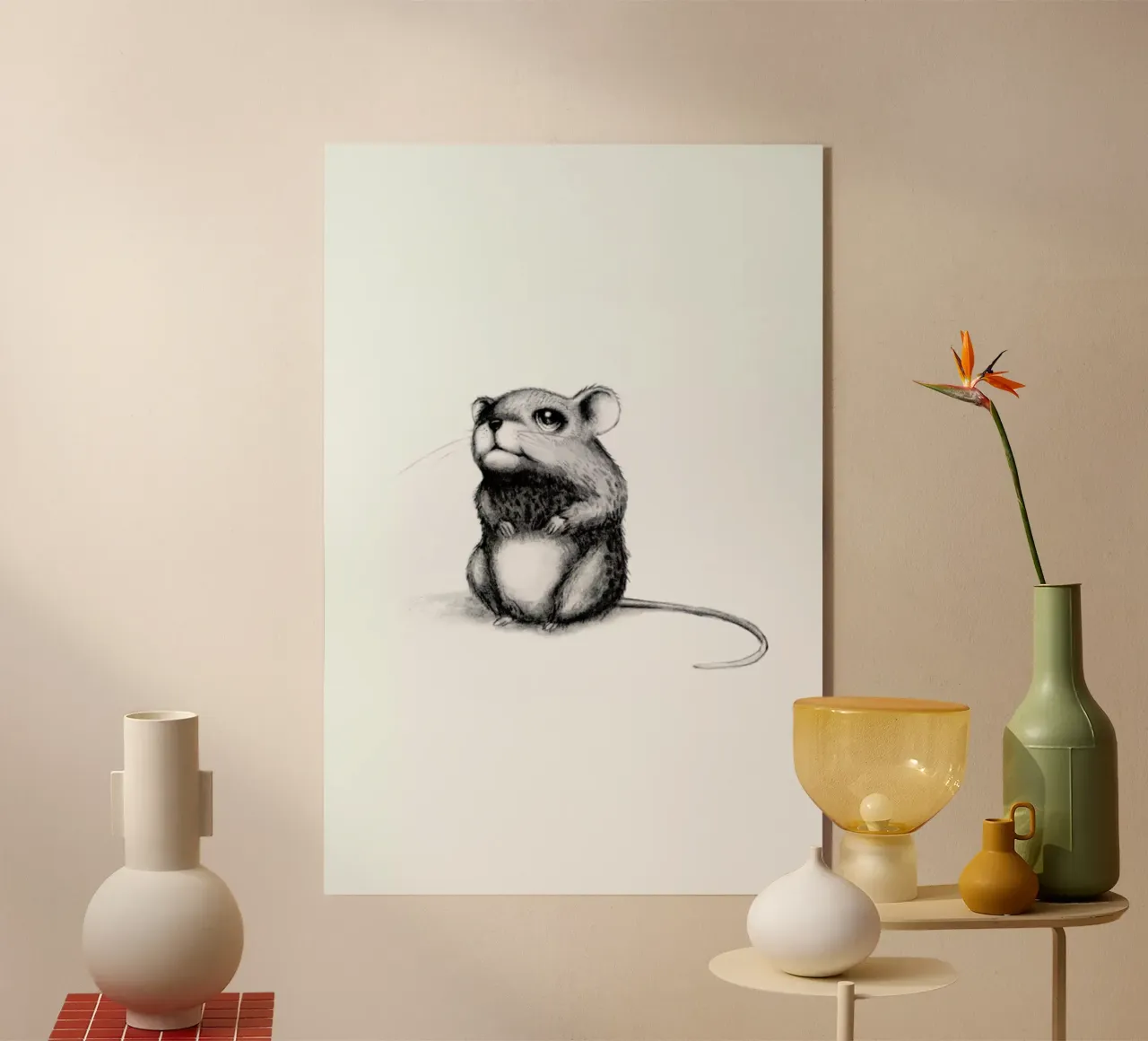 Mouse acryl van Tvinkla