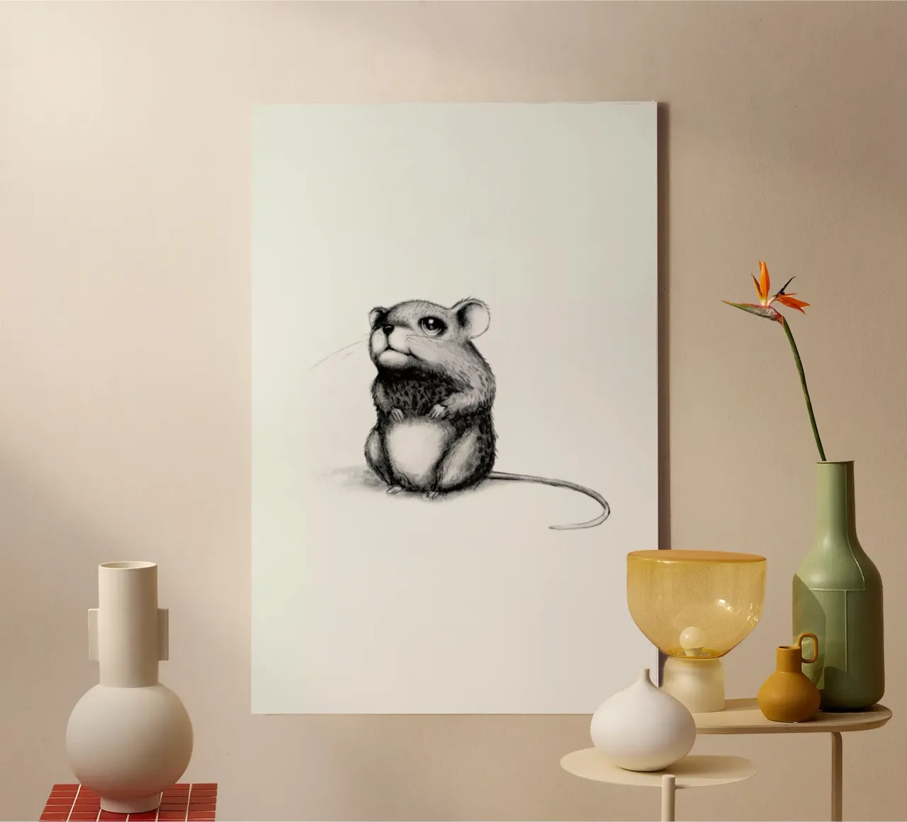 Mouse canvas van Tvinkla