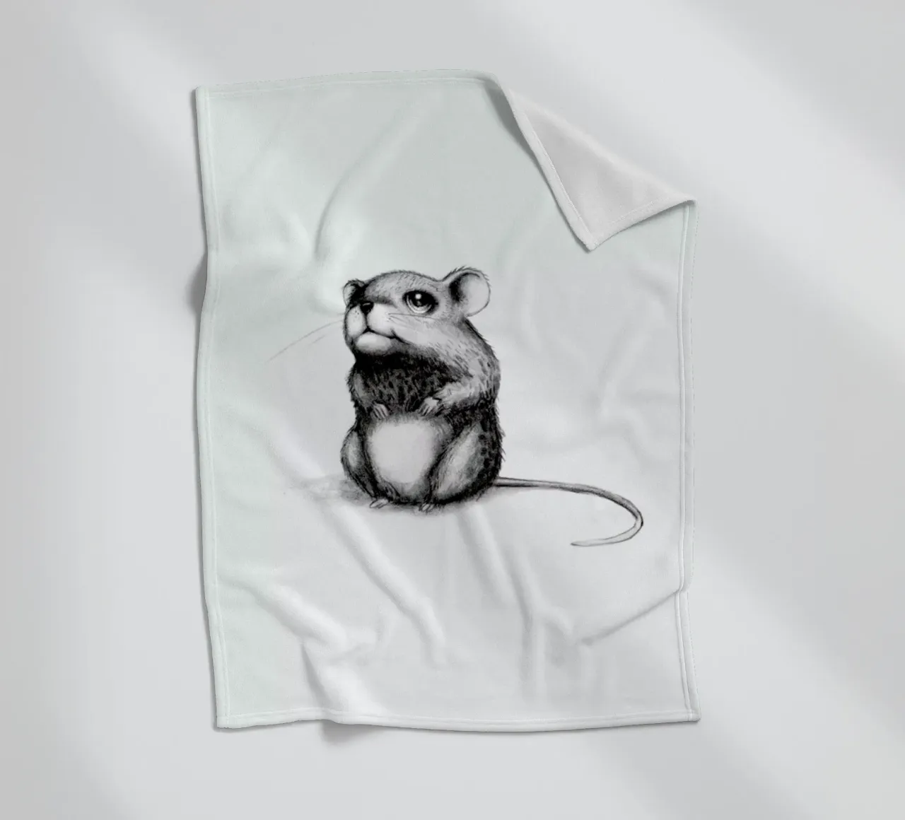 Mouse fleecedeken van Tvinkla