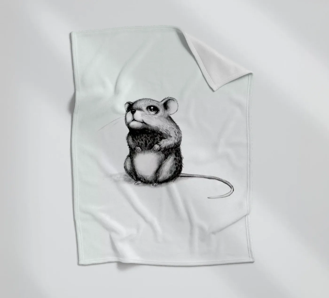 Mouse fleecedeken van Tvinkla