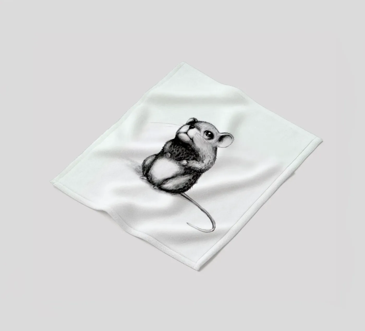 Mouse fleecedeken van Tvinkla