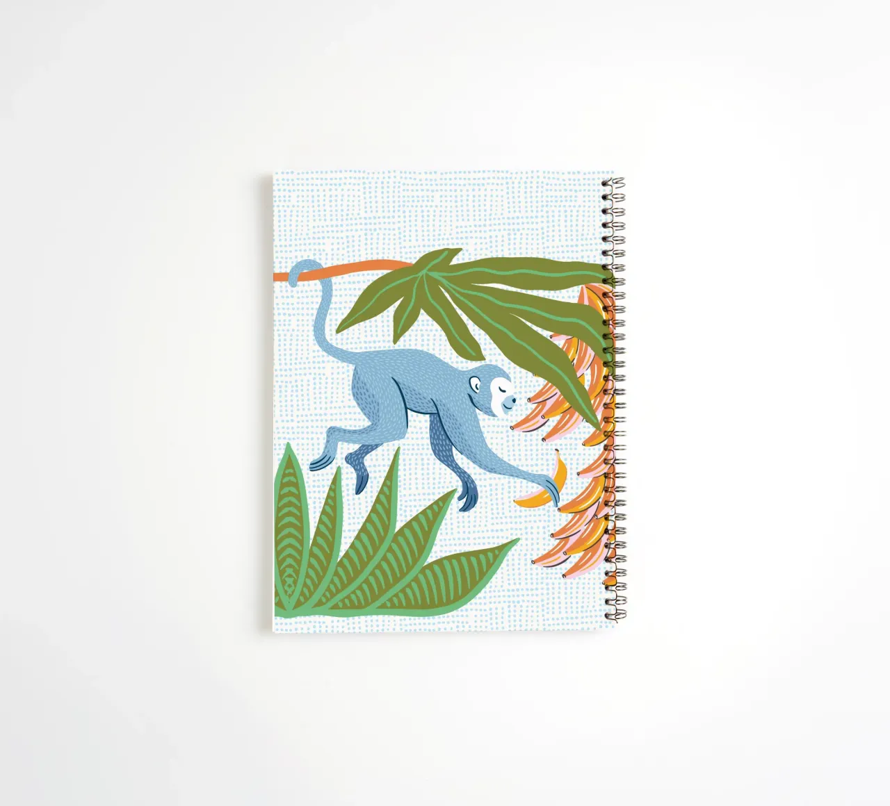 Modern safari monkey diario ad anelli da Vivdesign