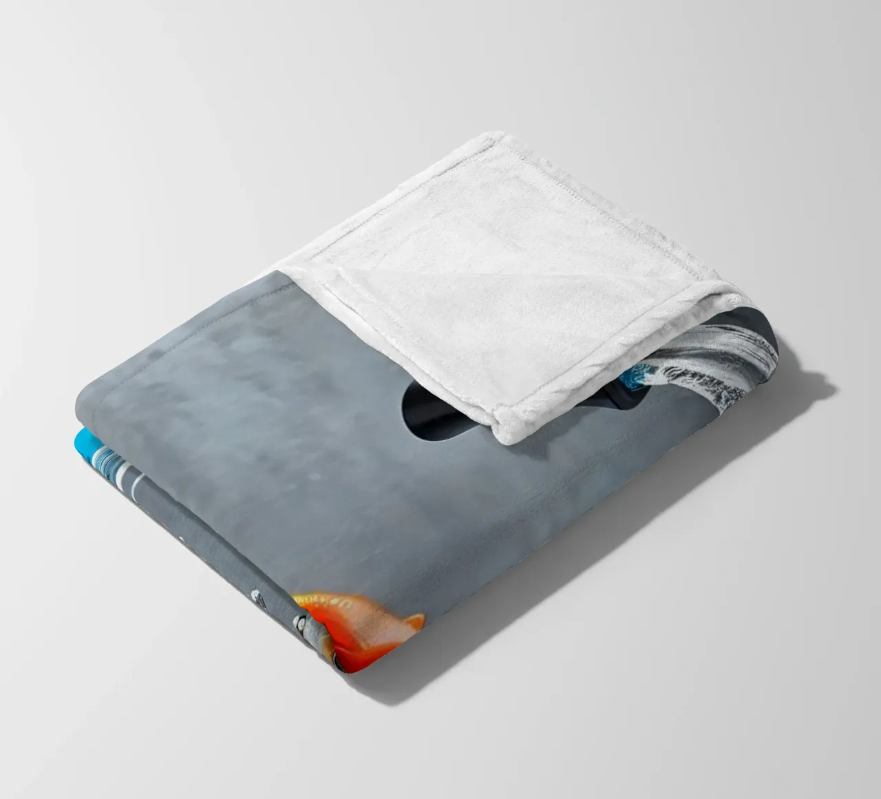 Goldfisch spuckt Wasserhahn coperta in pile da kosinsart.gallery