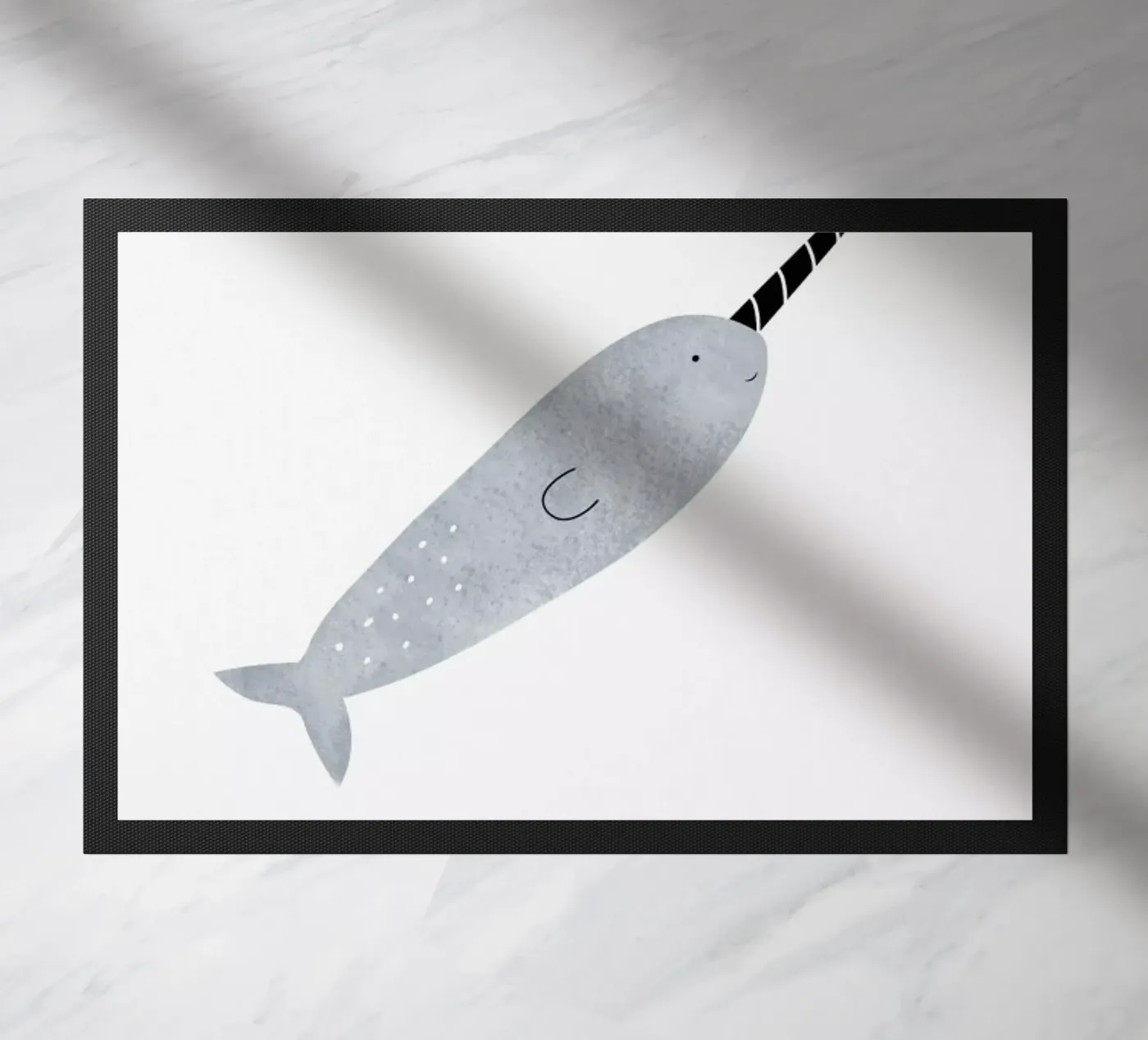 Narwhal zerbino da Little Flourishes