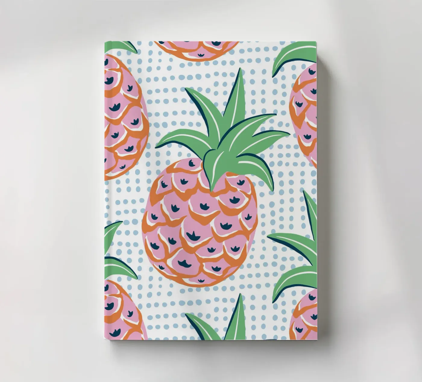 Pineapple fruit notebook by Vivdesign