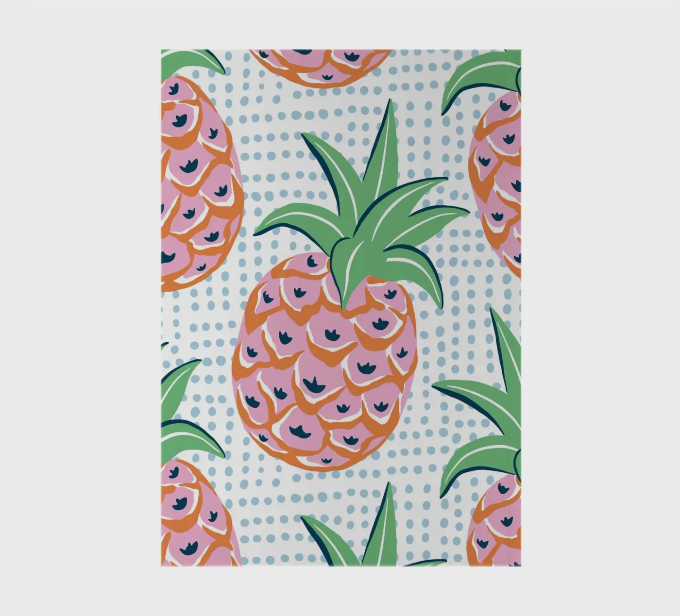 Pineapple fruit notebook by Vivdesign