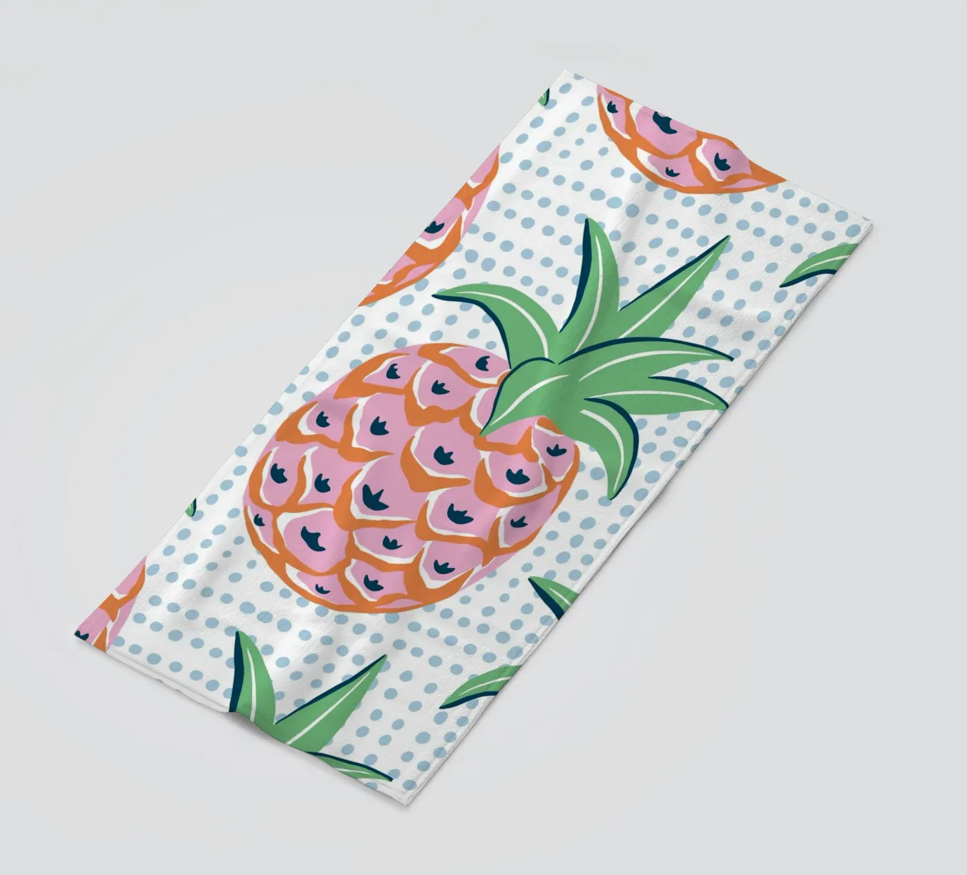 Pineapple fruit strandhanddoek van Vivdesign