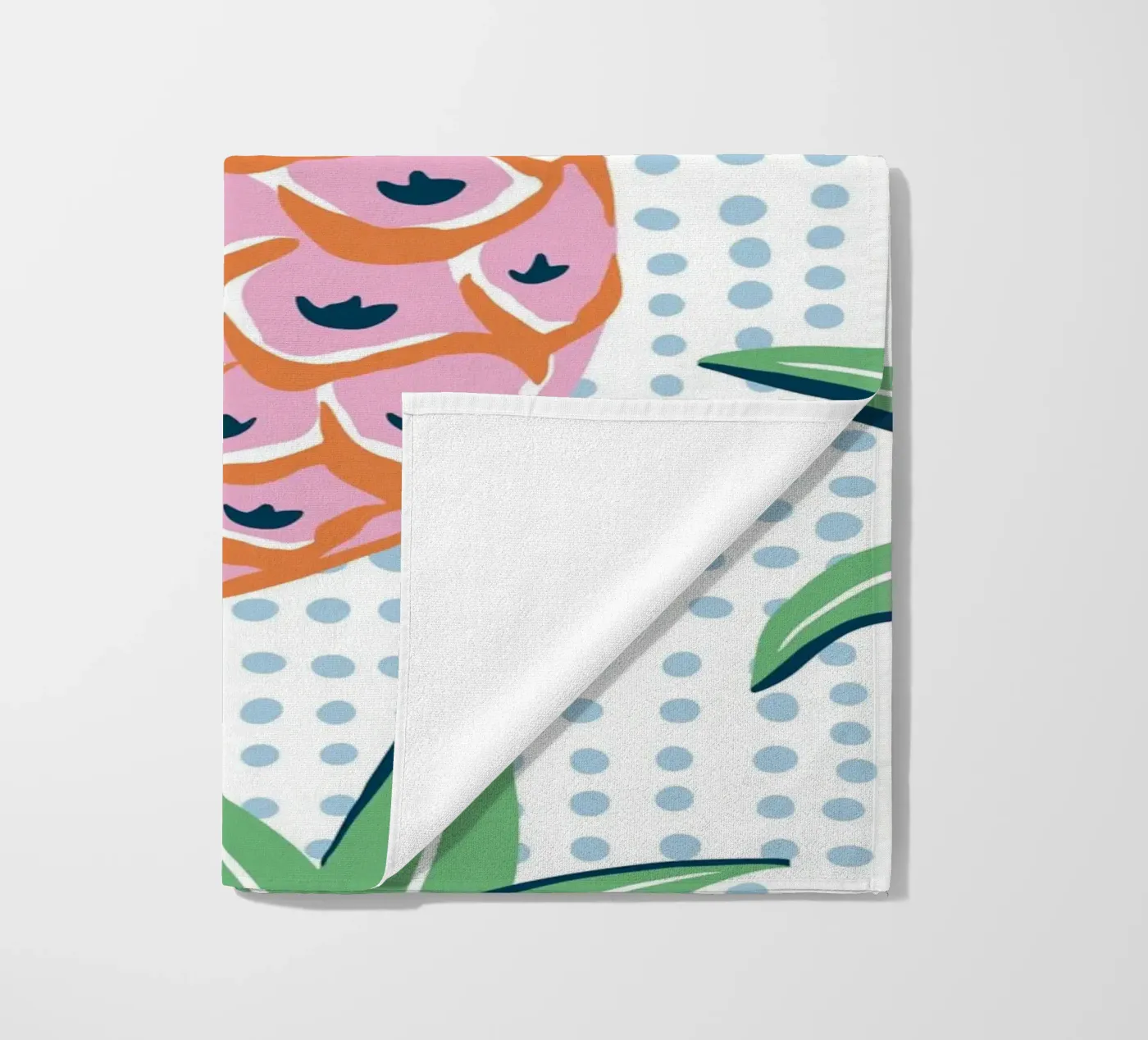 Pineapple fruit strandhanddoek van Vivdesign