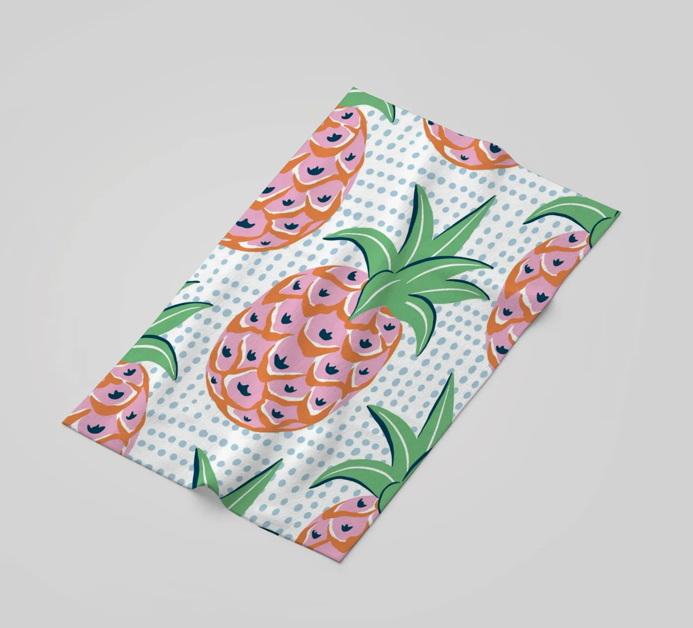 Pineapple fruit strandhanddoek van Vivdesign