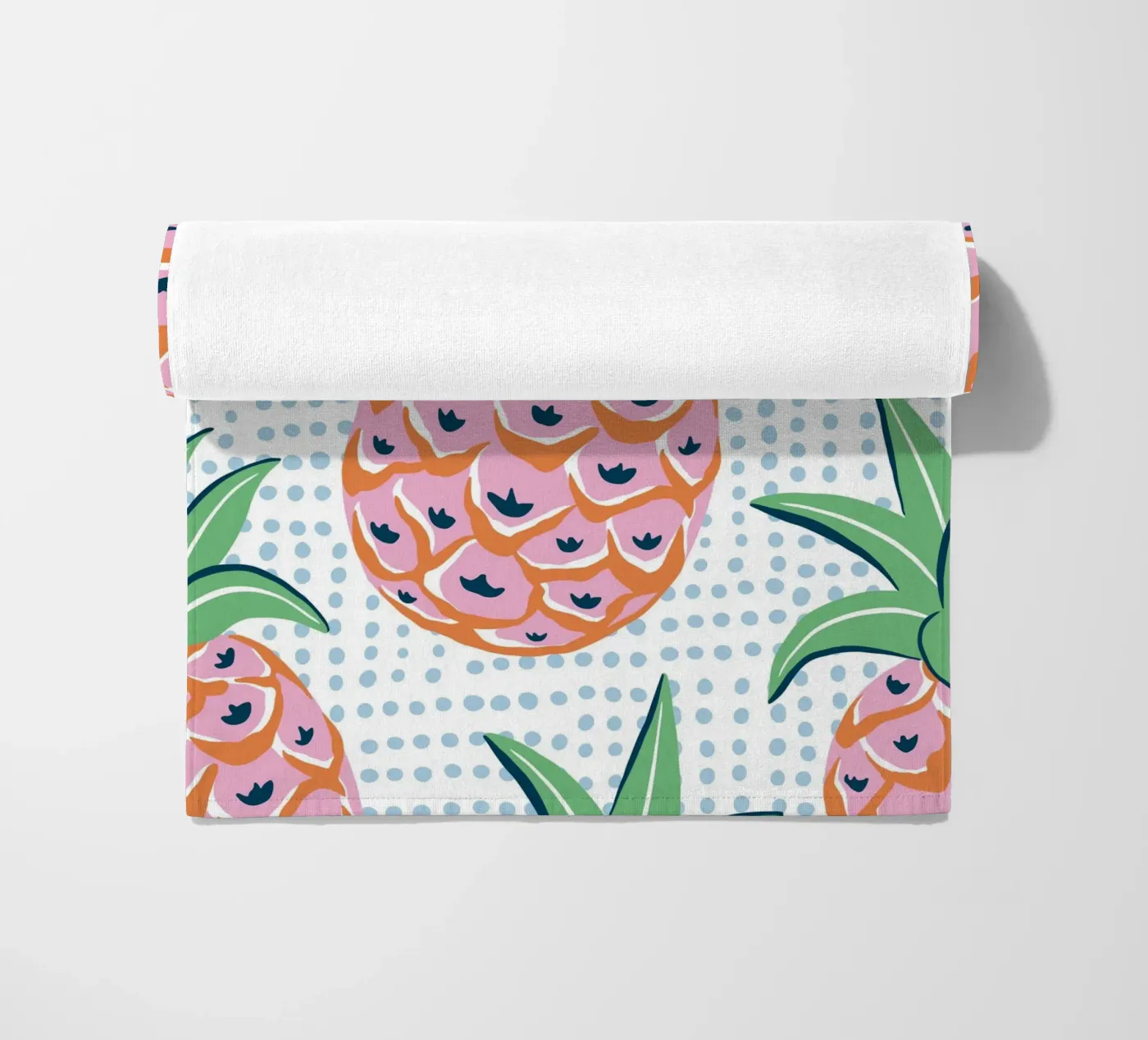 Pineapple fruit strandhanddoek van Vivdesign