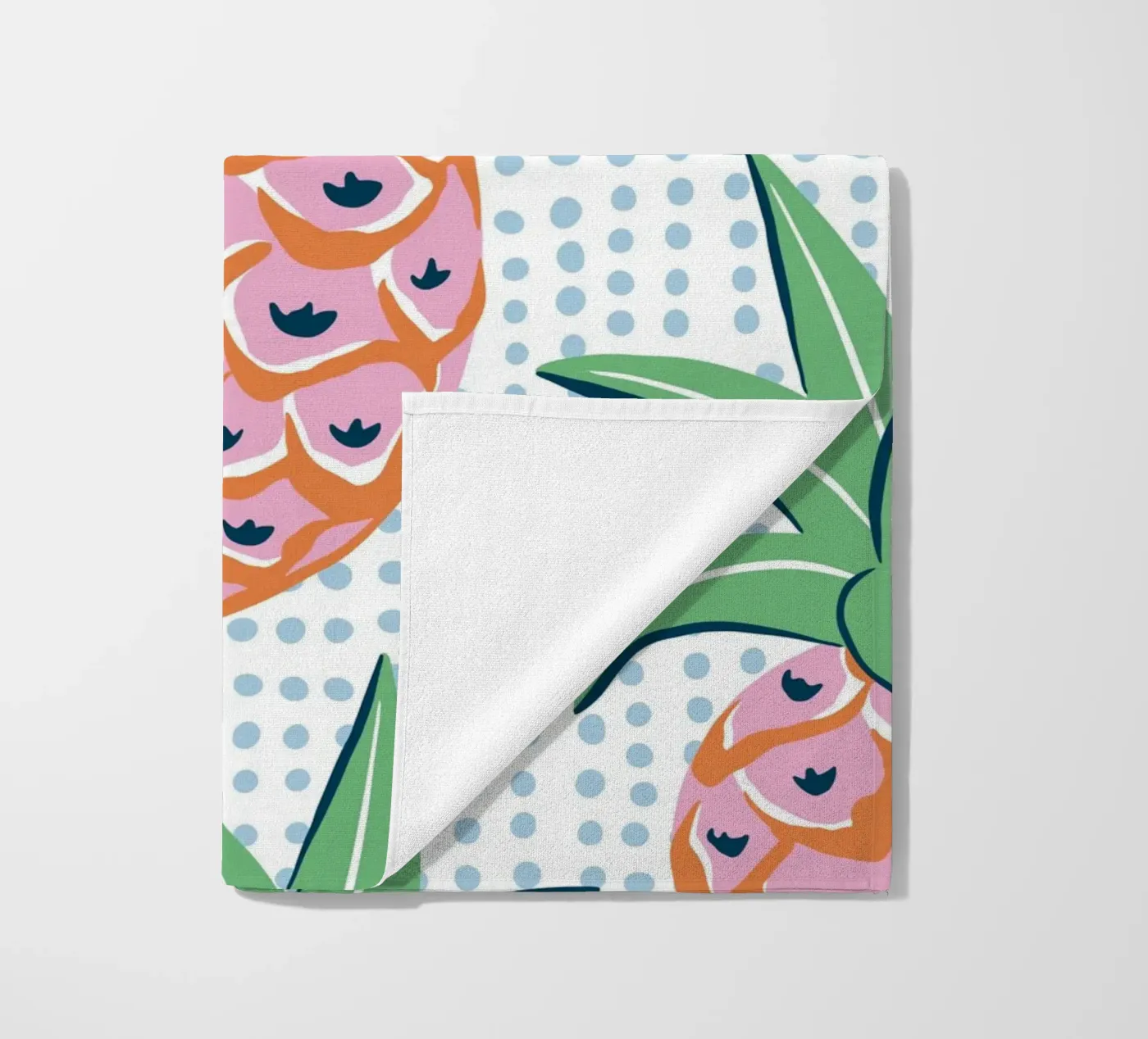 Pineapple fruit strandhanddoek van Vivdesign