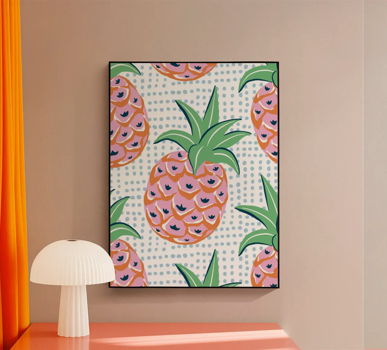 Pineapple fruit plexiglass da Vivdesign
