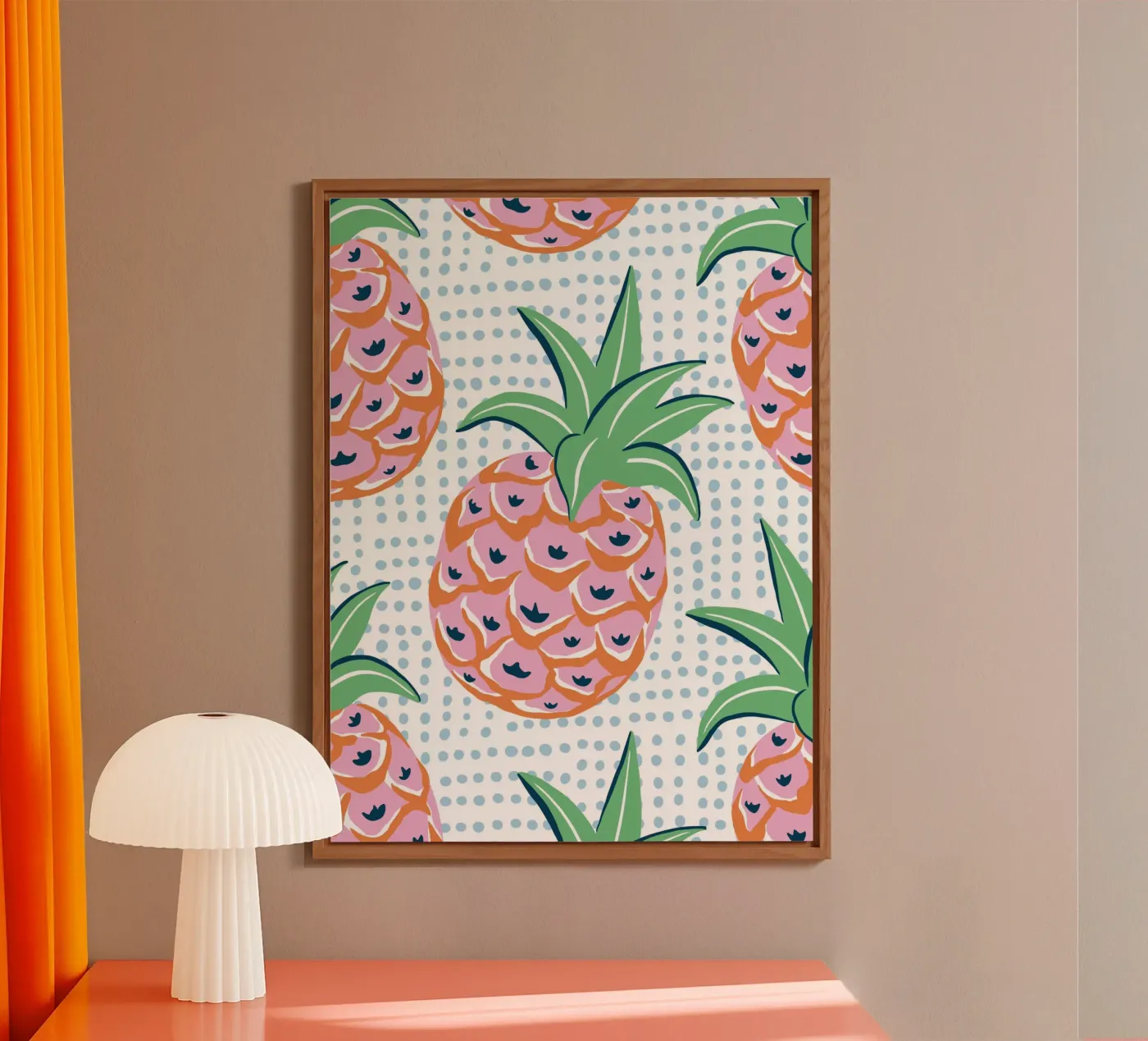 Pineapple fruit pannello forex da Vivdesign