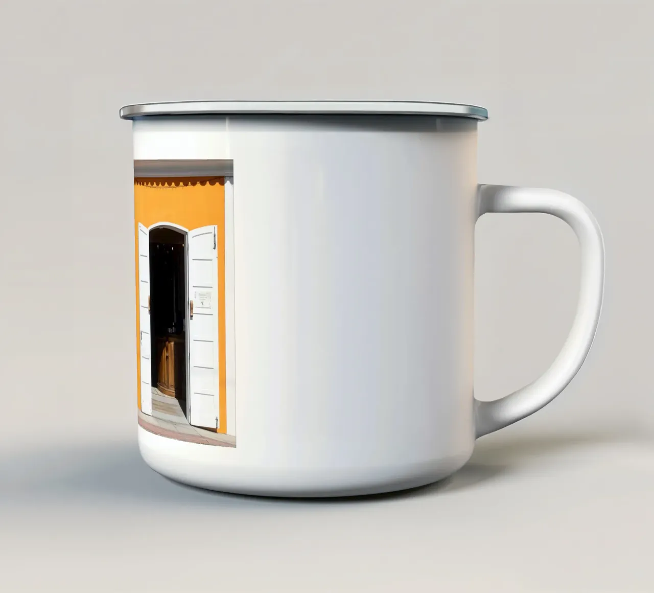 Urbano #2 tazza in smalto da rafael campezato