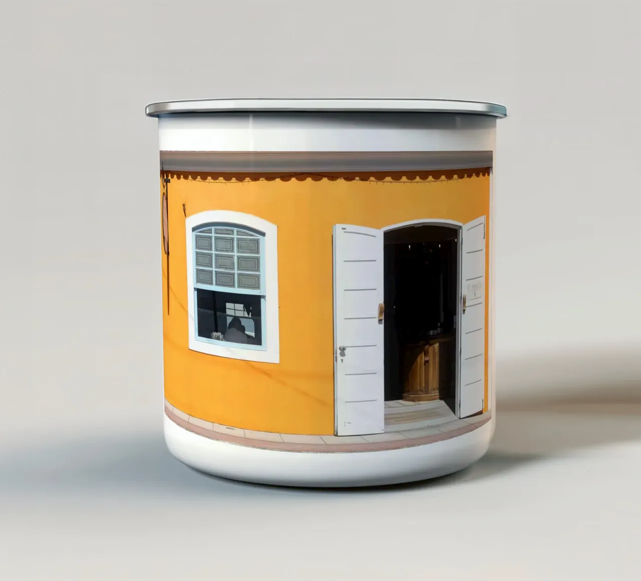 Urbano #2 tazza in smalto da rafael campezato
