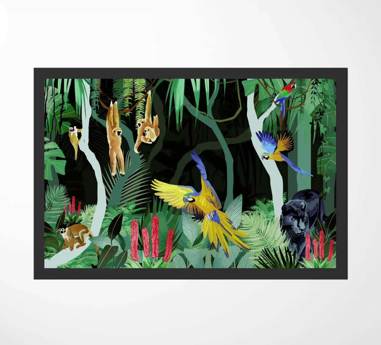 Jungle Party zerbino da Goed Blauw