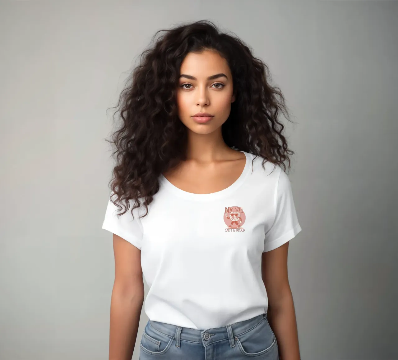 Brozel t-shirt ajusté pour femmes de Studio OMGD