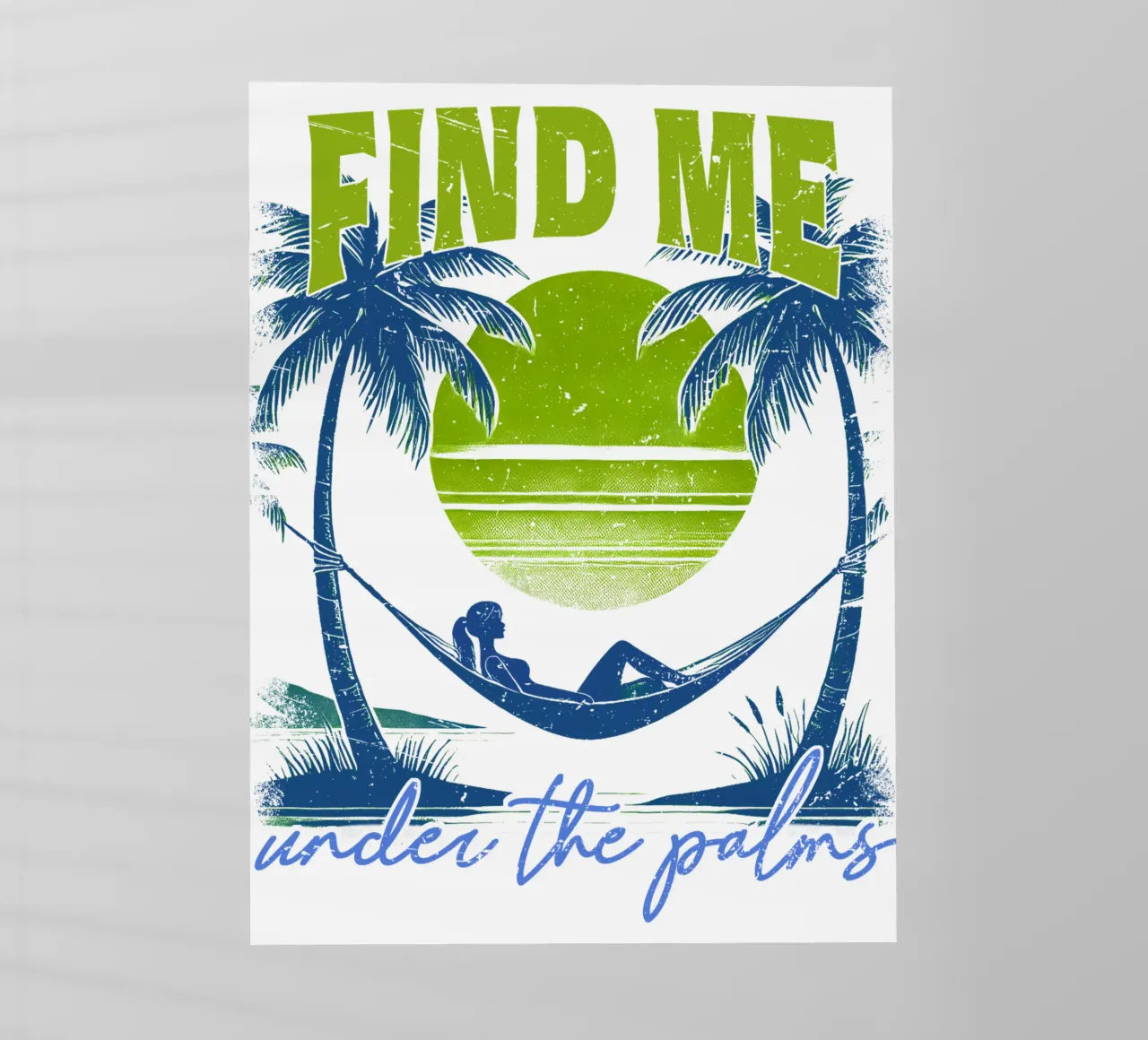 Find me under the palms pellicola backlit da Kt10 Designs