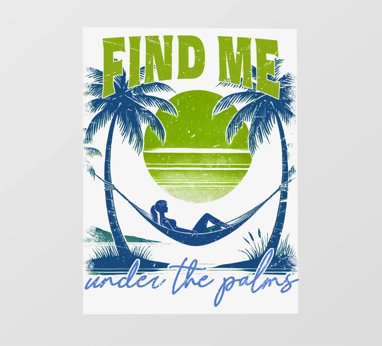 Find me under the palms pellicola backlit da Kt10 Designs