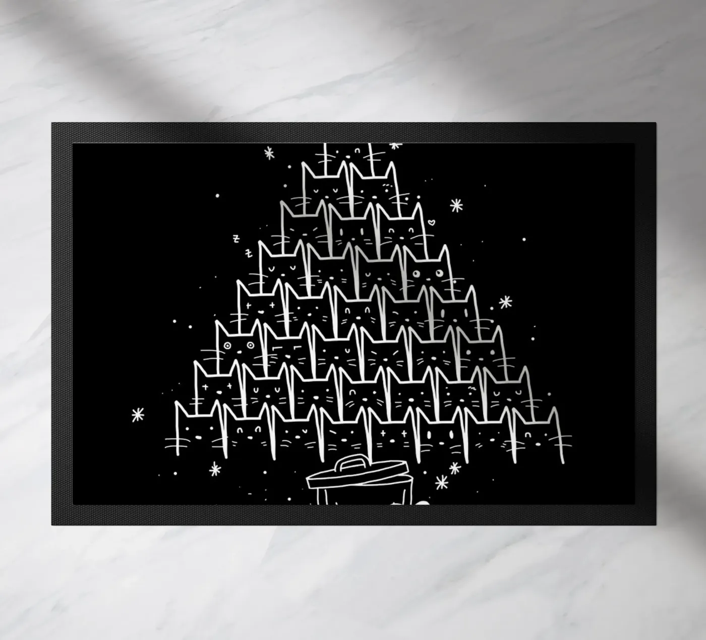 Catmas deurmat van Tobe Fonseca