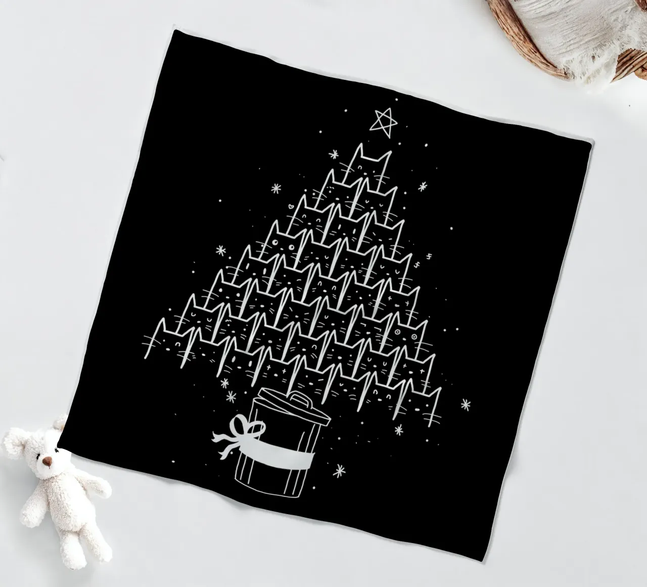 Catmas Fleecedecke von Tobe Fonseca