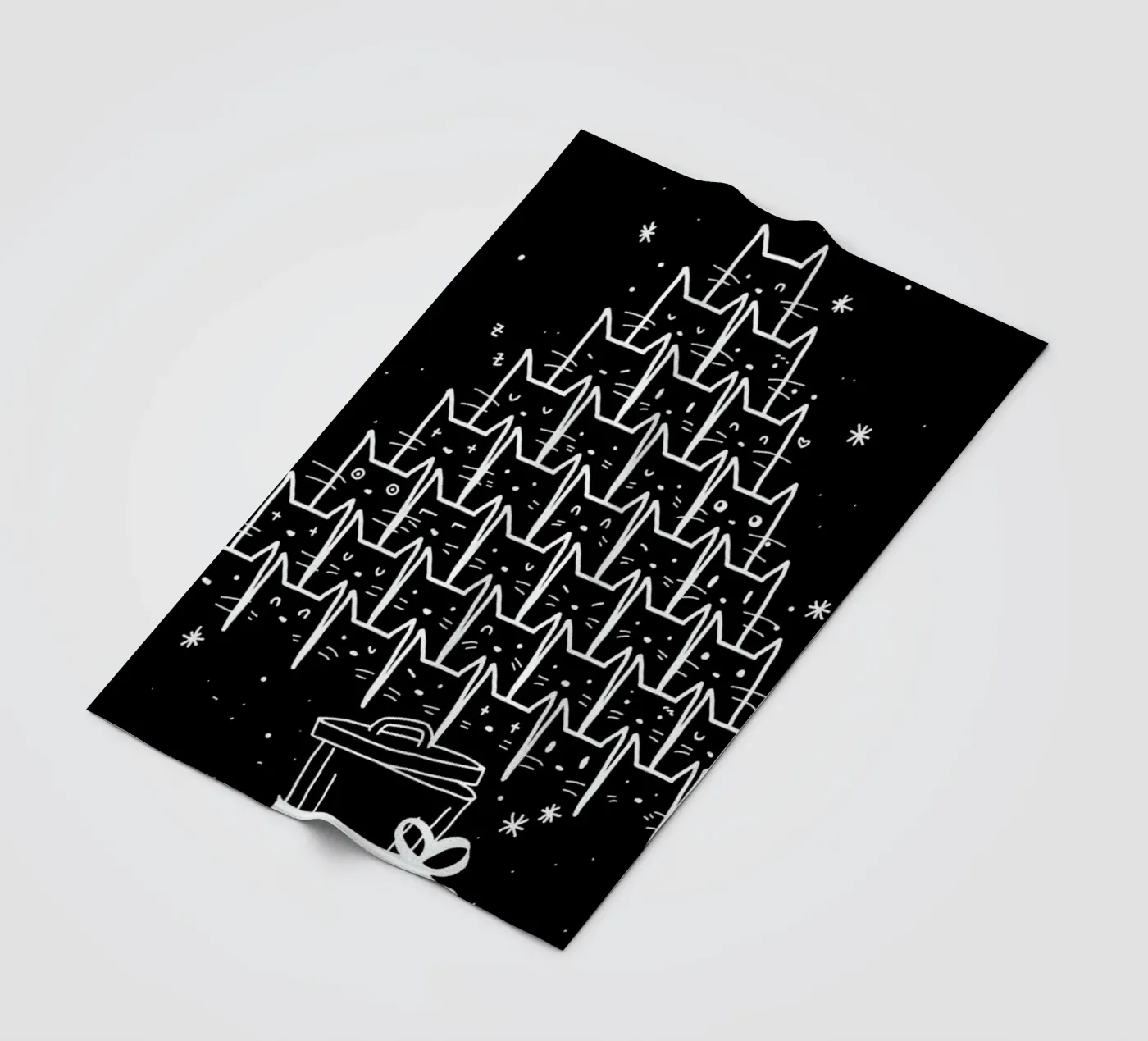 Catmas fleecedeken van Tobe Fonseca