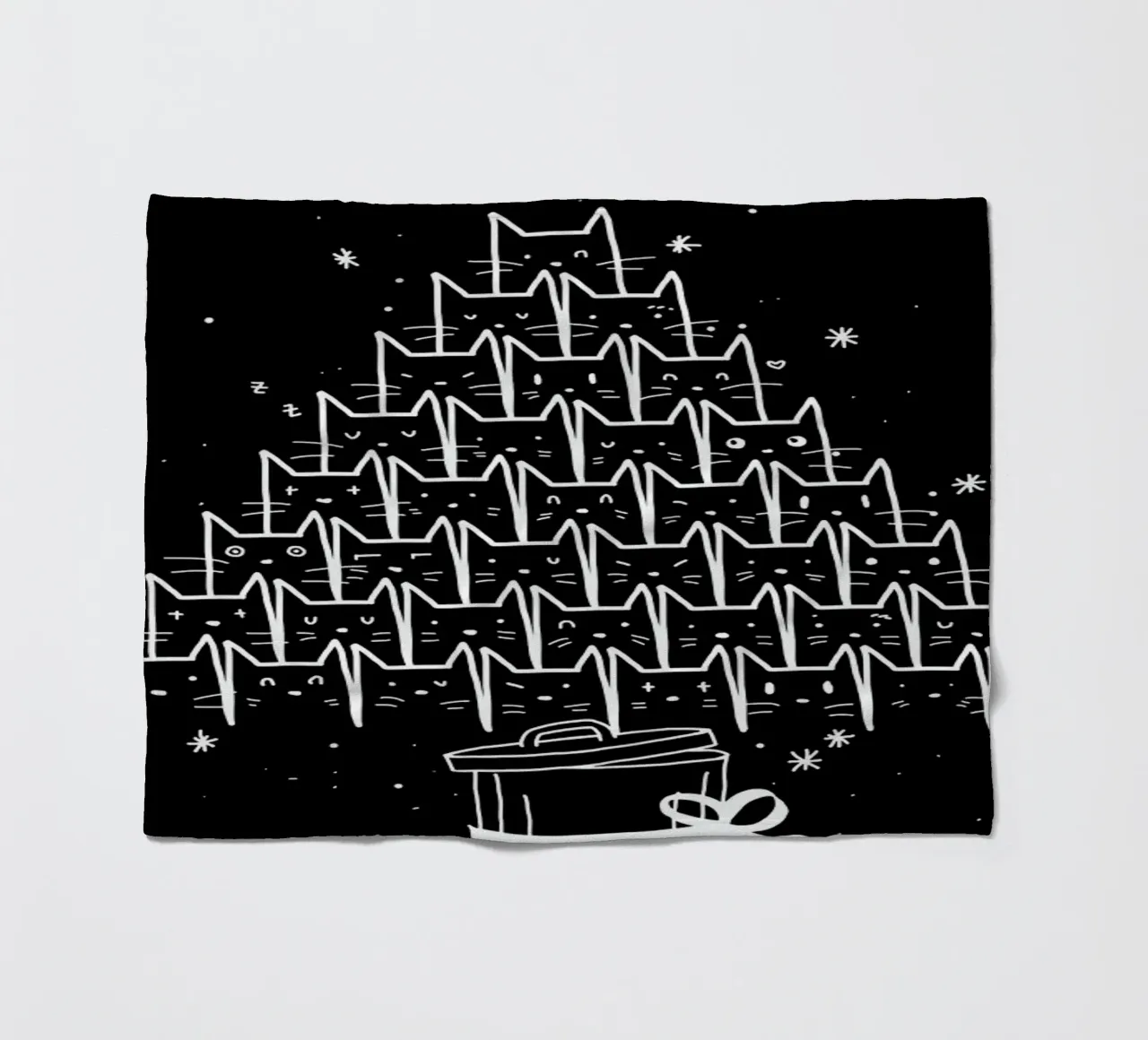 Catmas Fleecedecke von Tobe Fonseca