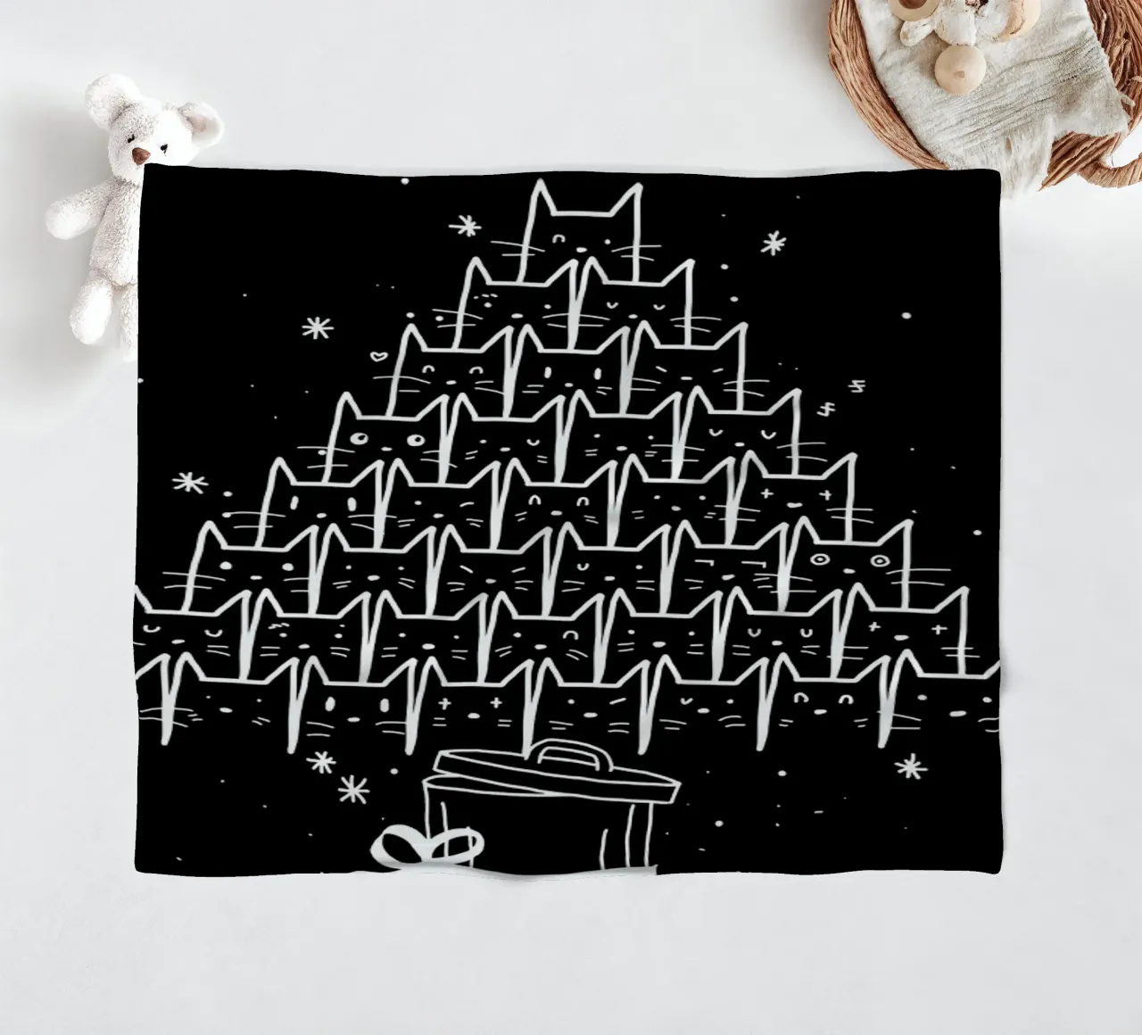 Catmas Fleecedecke von Tobe Fonseca