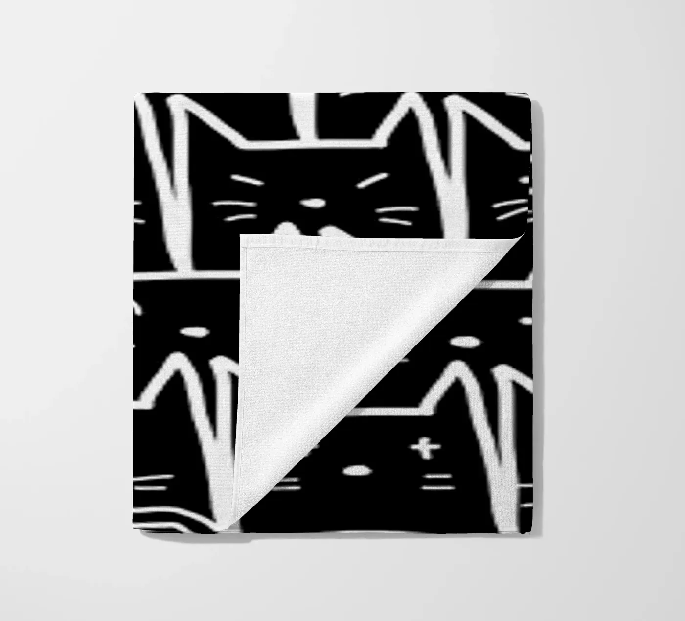 Catmas beach towel by Tobe Fonseca