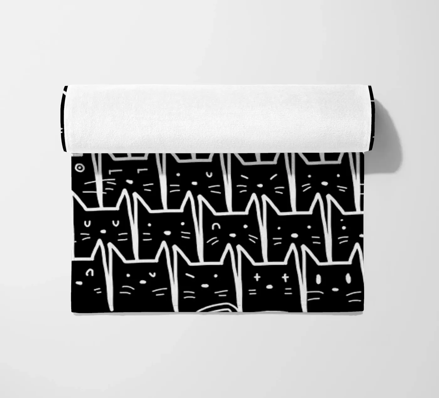 Catmas beach towel by Tobe Fonseca