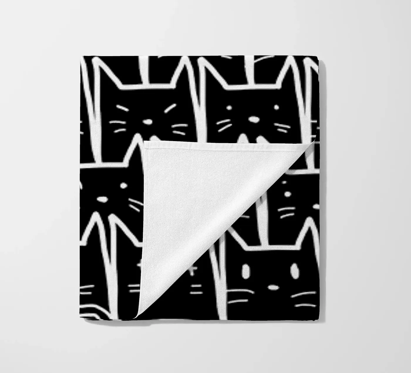 Catmas beach towel by Tobe Fonseca