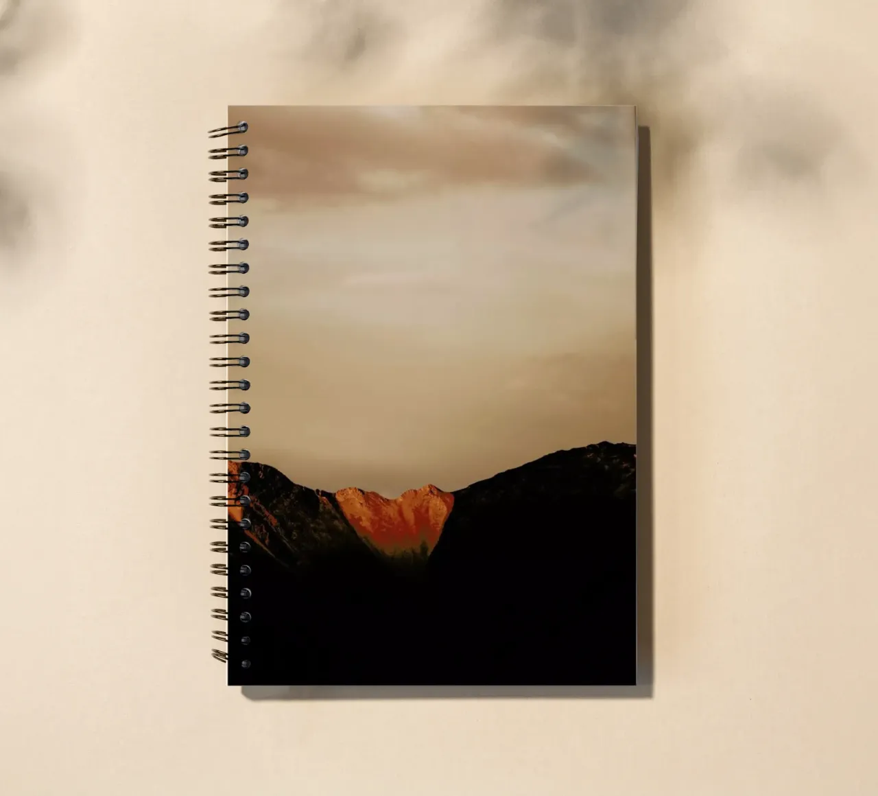Mountain Heart spiral notebook by METROPOLIS