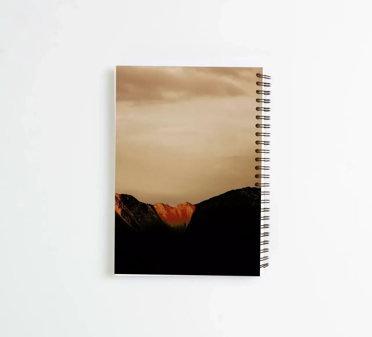 Mountain Heart spiral notebook by METROPOLIS