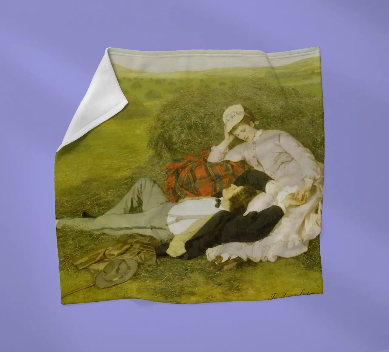 Paul Szinyei-Merse - Amanti coperta in pile da ARTOTHEK