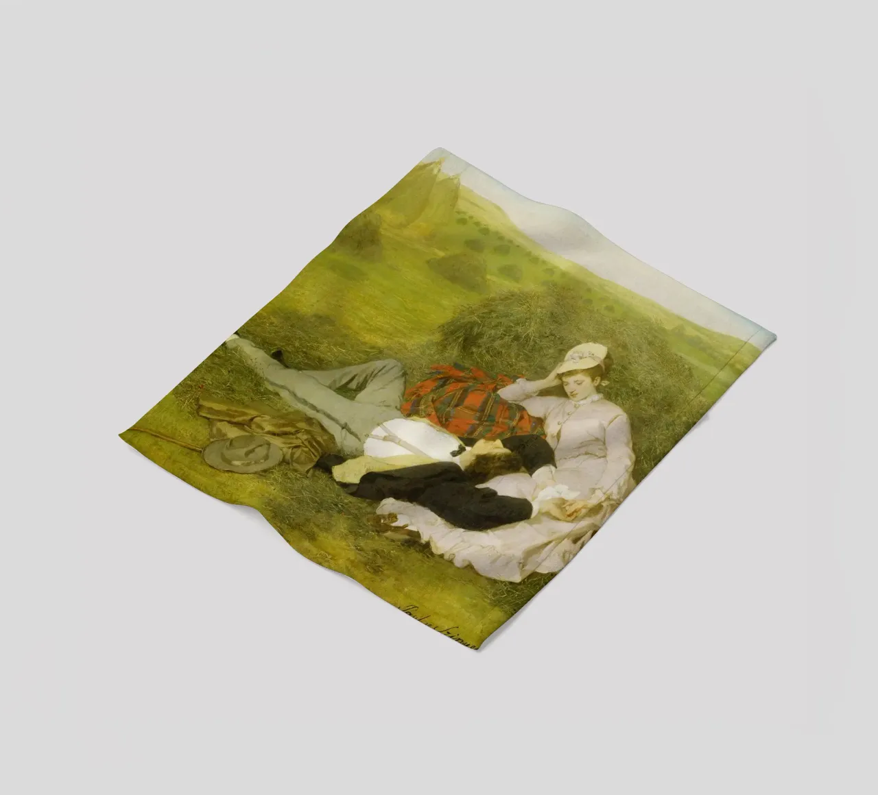 Paul Szinyei-Merse - Amanti coperta in pile da ARTOTHEK