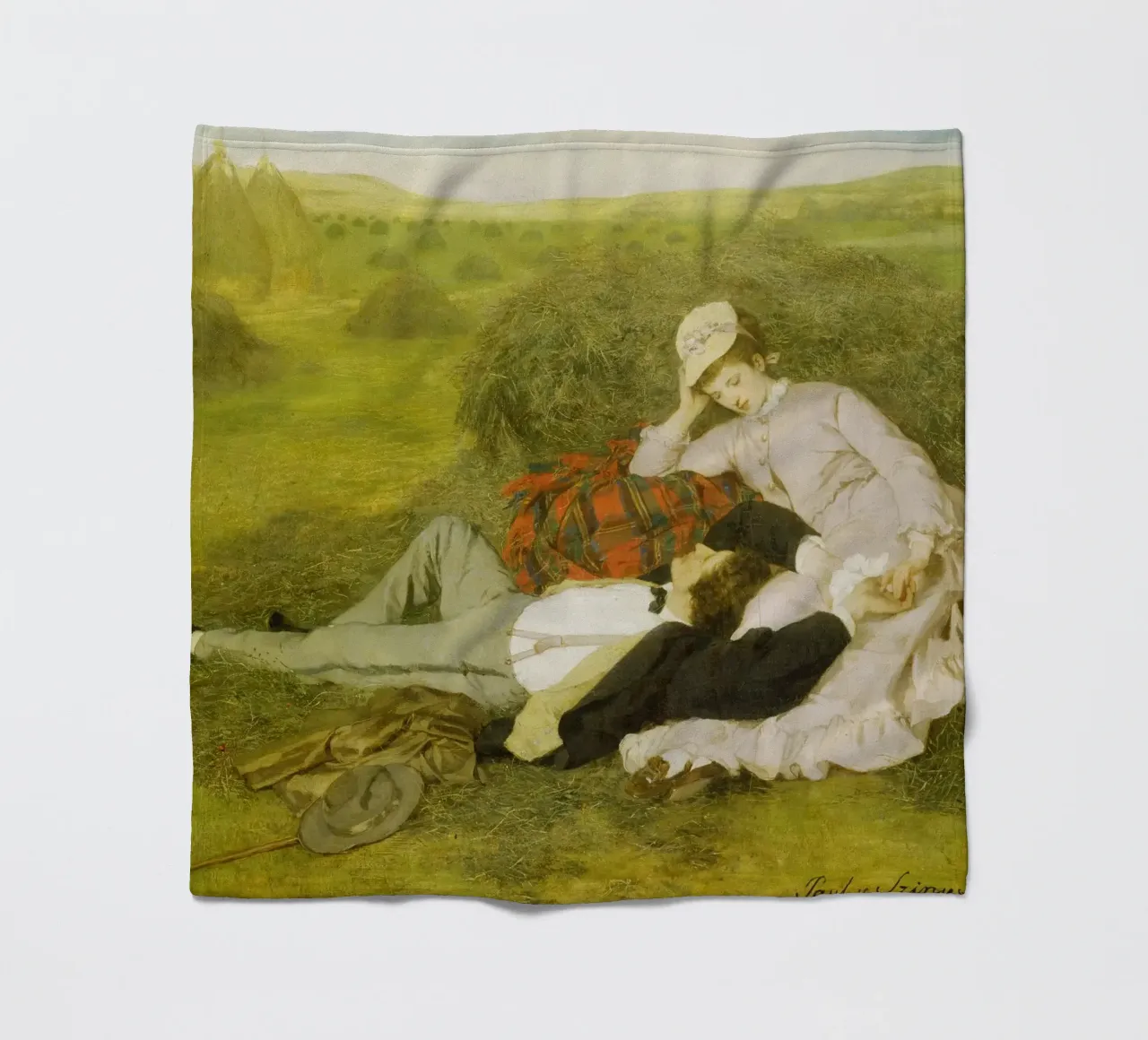 Paul Szinyei-Merse - Amanti coperta in pile da ARTOTHEK