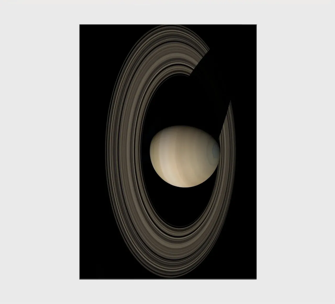 The Ringed Giant notebook by Stellar Dream Art