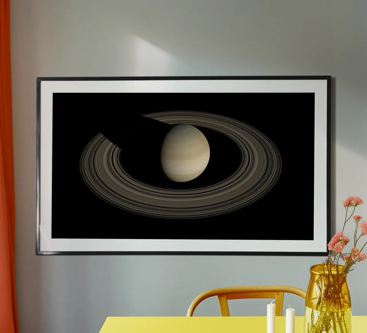 The Ringed Giant carta hahnemühle da Stellar Dream Art