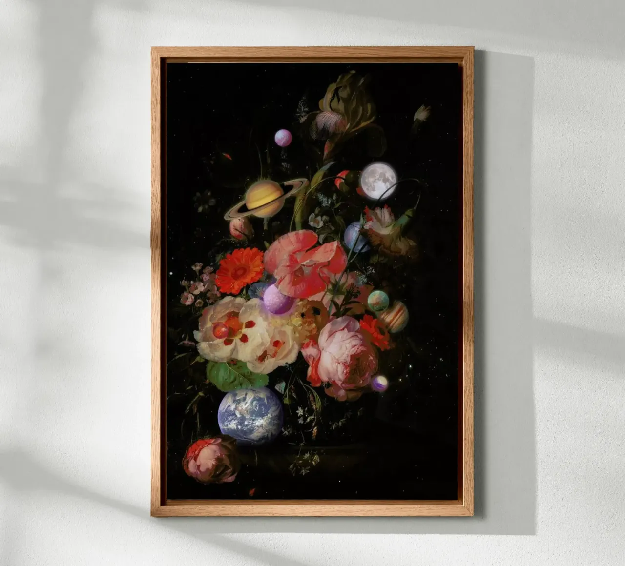 Bouquet Of Planets alluminio dibond da Jonas Loose