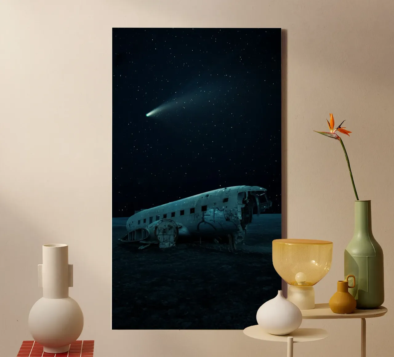 Wreck and Wonder tela con Cornice a cassetta da Stellar Dream Art