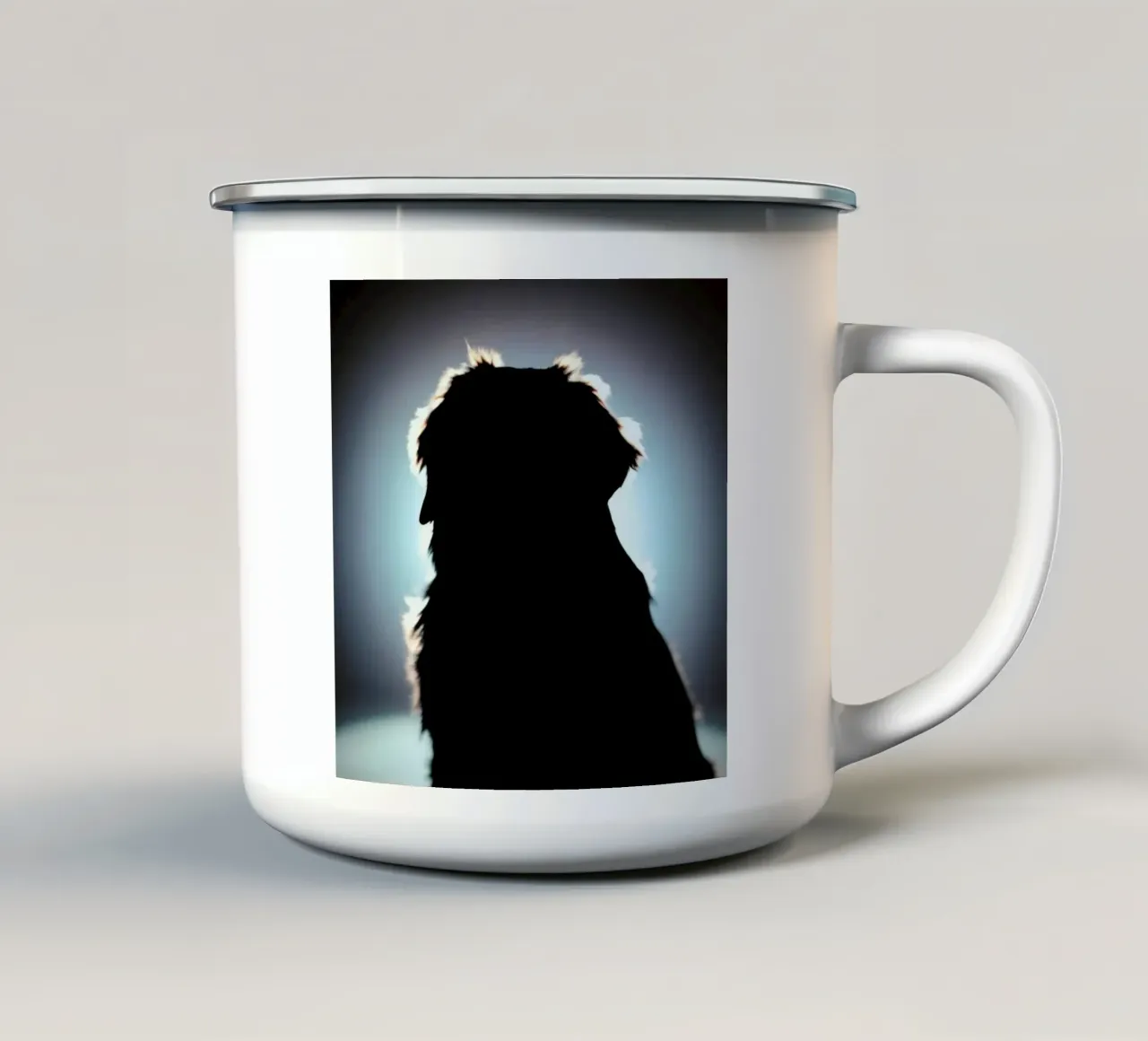 Bellissimo cane da montagna bernese #158 tazza in smalto da Yumis.Beargang.and.Me