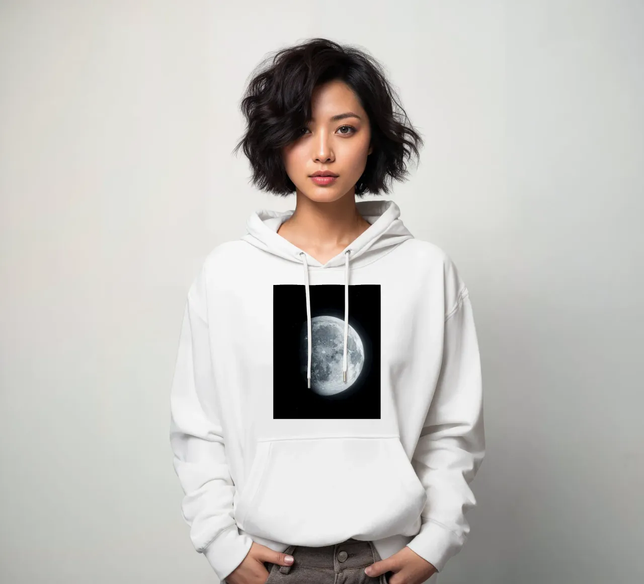 Luna Sublime felpa con cappuccio da Stellar Dream Art