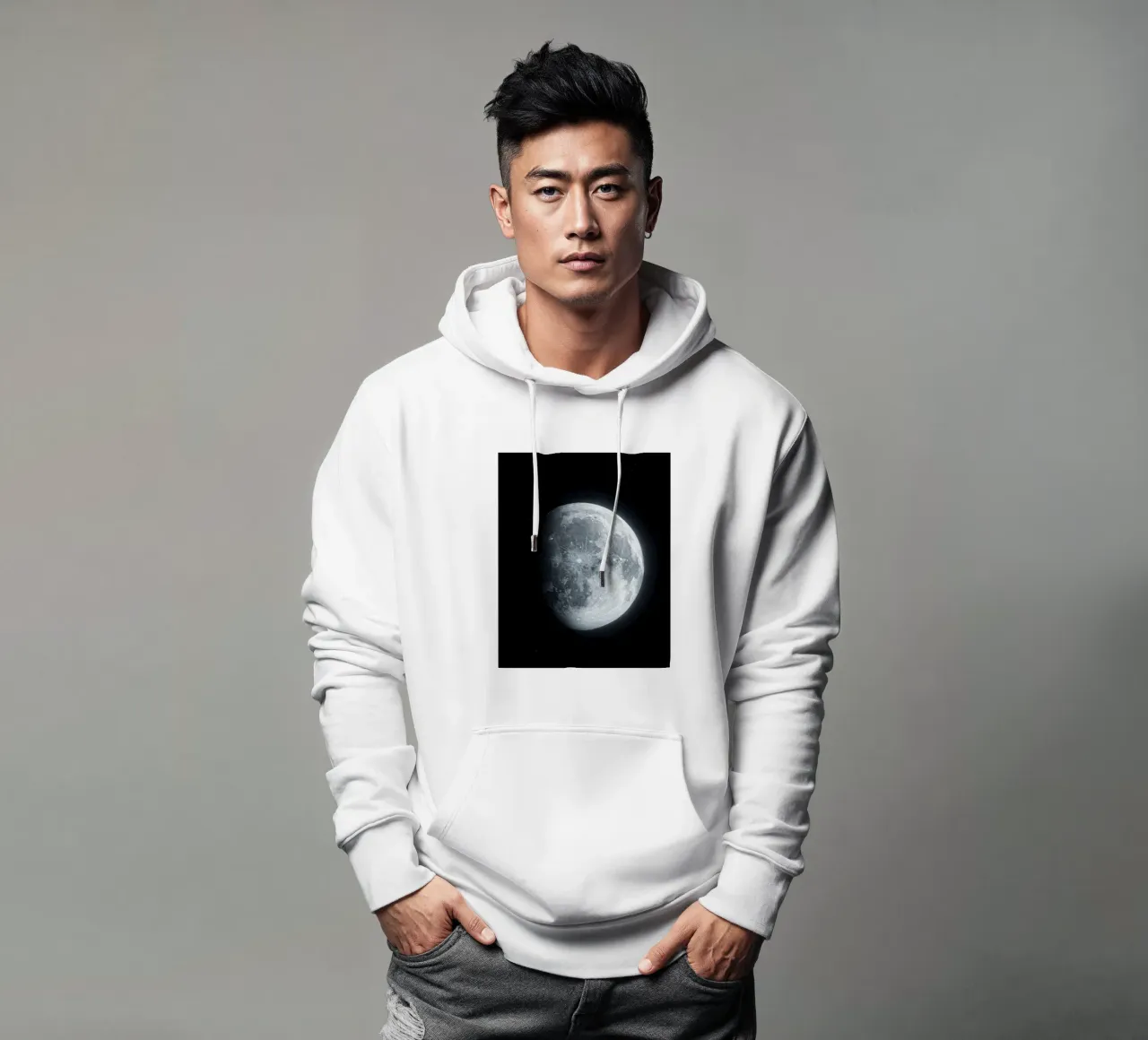 Luna Sublime felpa con cappuccio da Stellar Dream Art