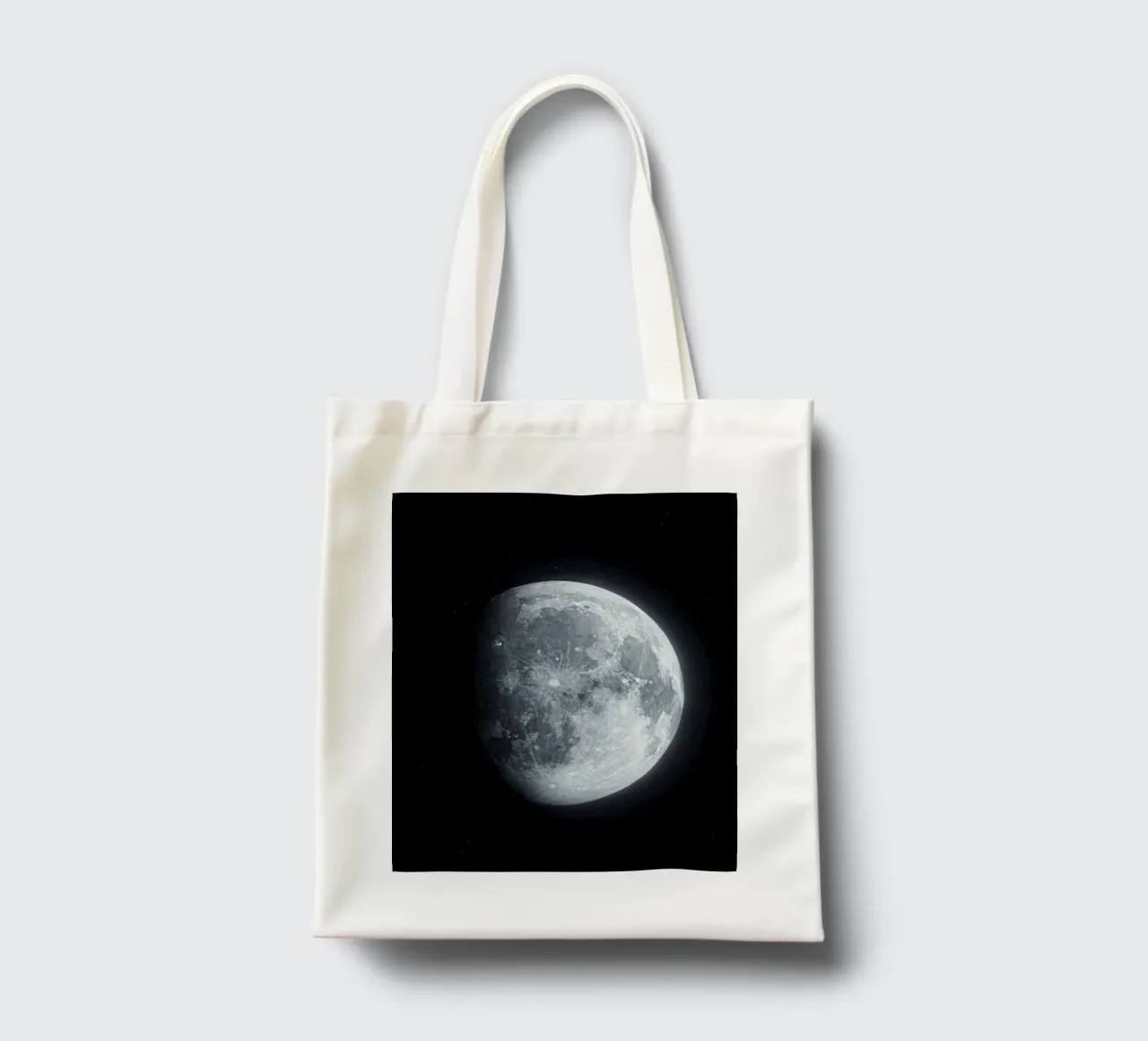 Luna Sublime borsa in juta da Stellar Dream Art