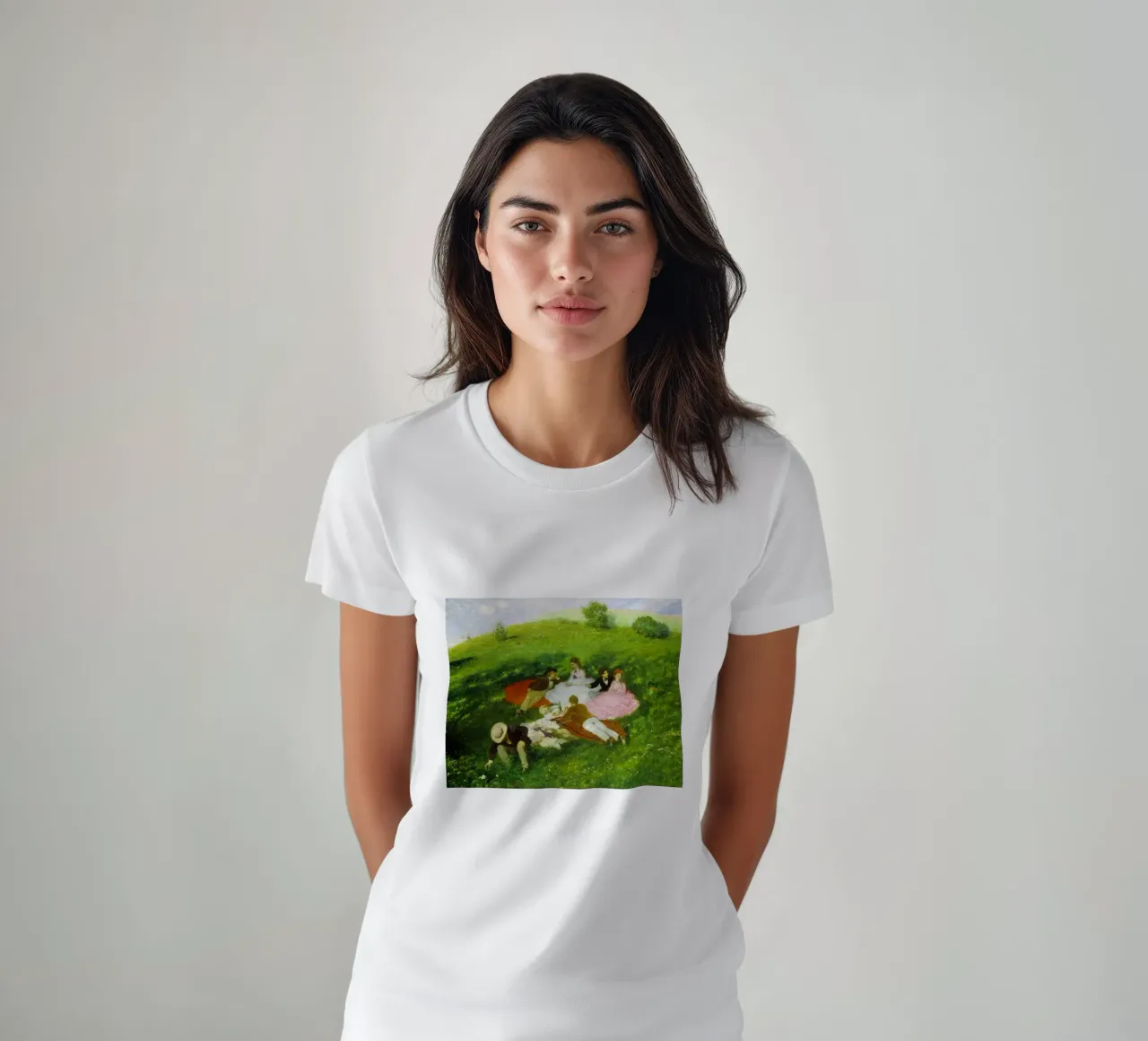 Paul Szinyei-Merse - Il picnic t-shirt da ARTOTHEK