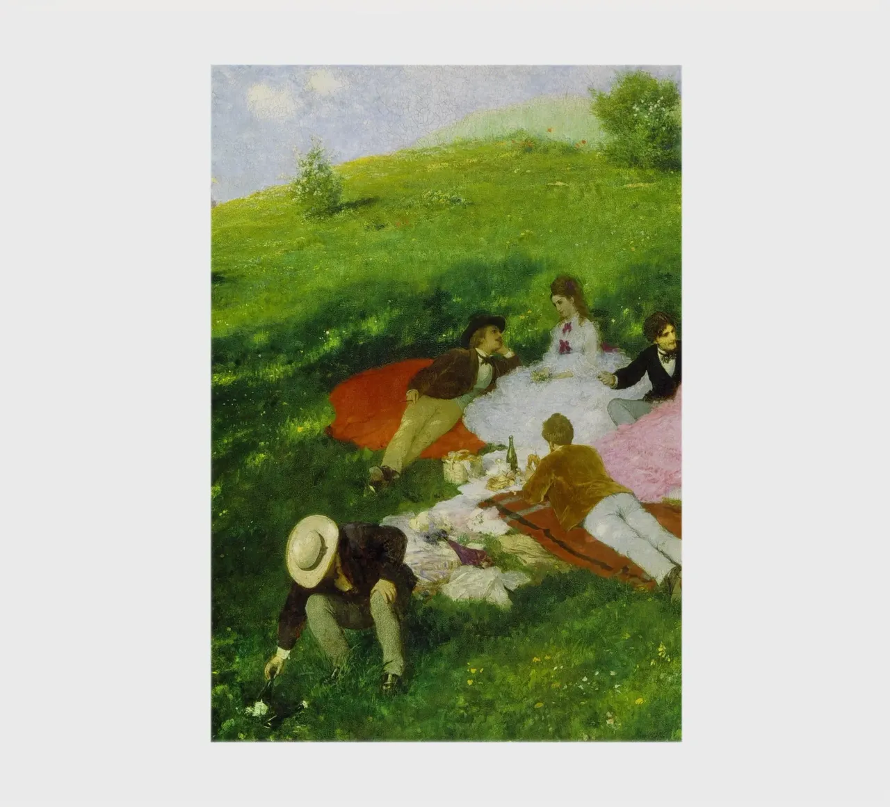 Paul Szinyei-Merse - The Picnic notebook by ARTOTHEK
