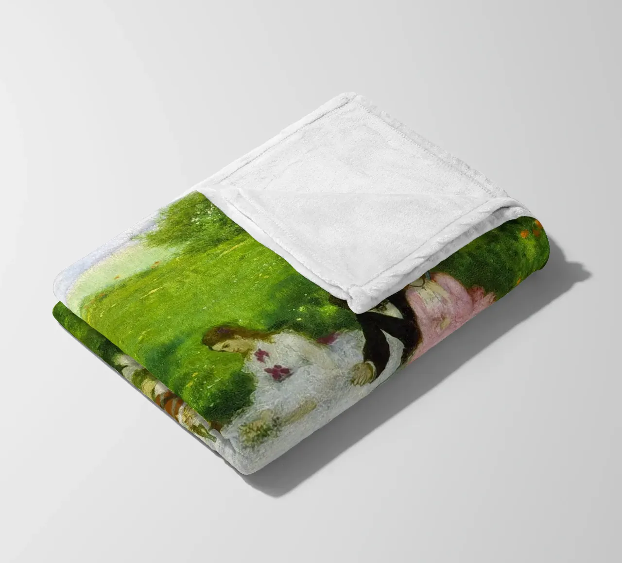 Paul Szinyei-Merse - Il picnic coperta in pile da ARTOTHEK