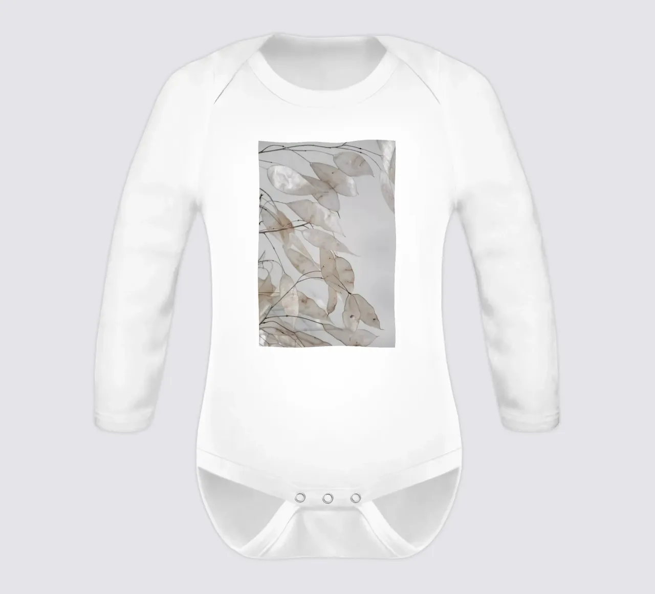Abstract Branches Collected in the Forest body neonato maniche lunghe da Studio Nahili